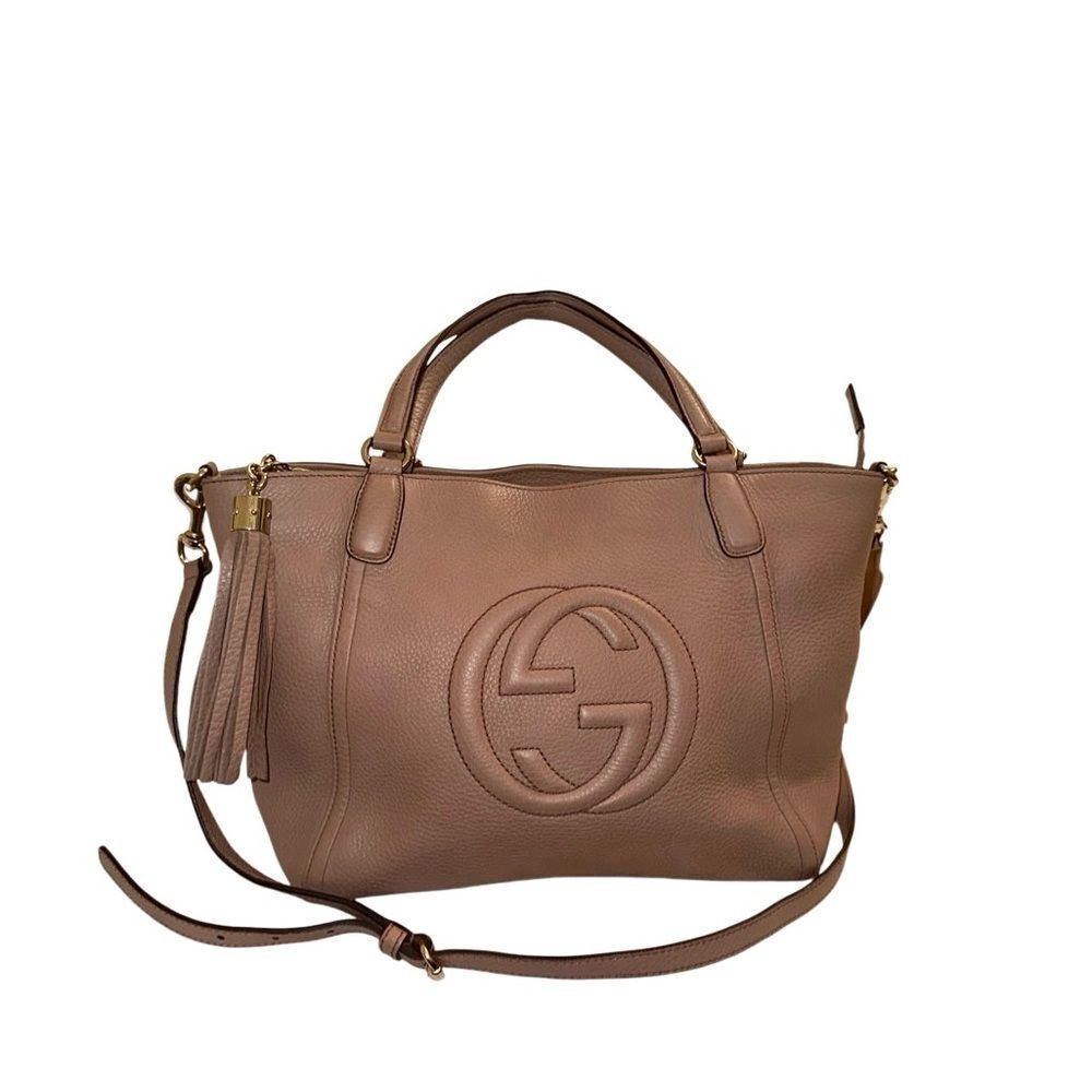 Gucci soho tote with strap - Picture 2 of 13